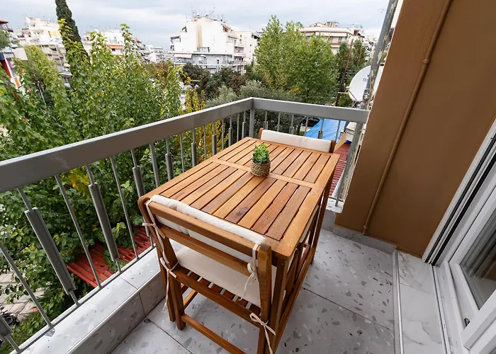 Modern Nest Kanari - Stylish With Balcony & Fast Wifi Thessalonique