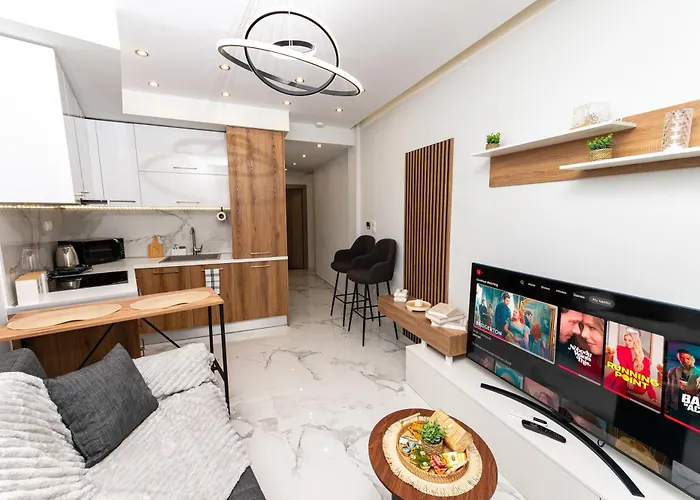 Appartement Modern Nest Kanari - Stylish With Balcony & Fast Wifi