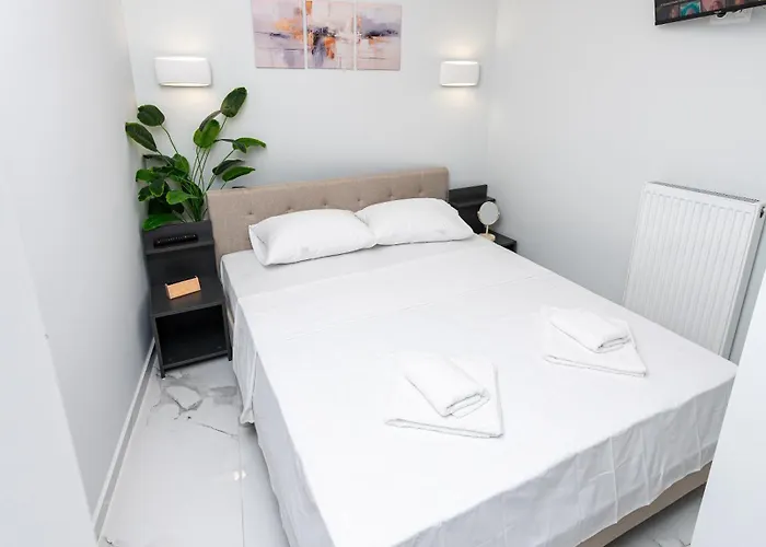 Modern Nest Kanari - Stylish With Balcony & Fast Wifi Apartman Szaloniki