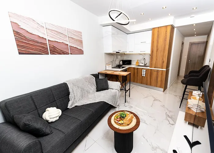 Apartmán Modern Nest Kanari - Stylish With Balcony & Fast Wifi Soluň